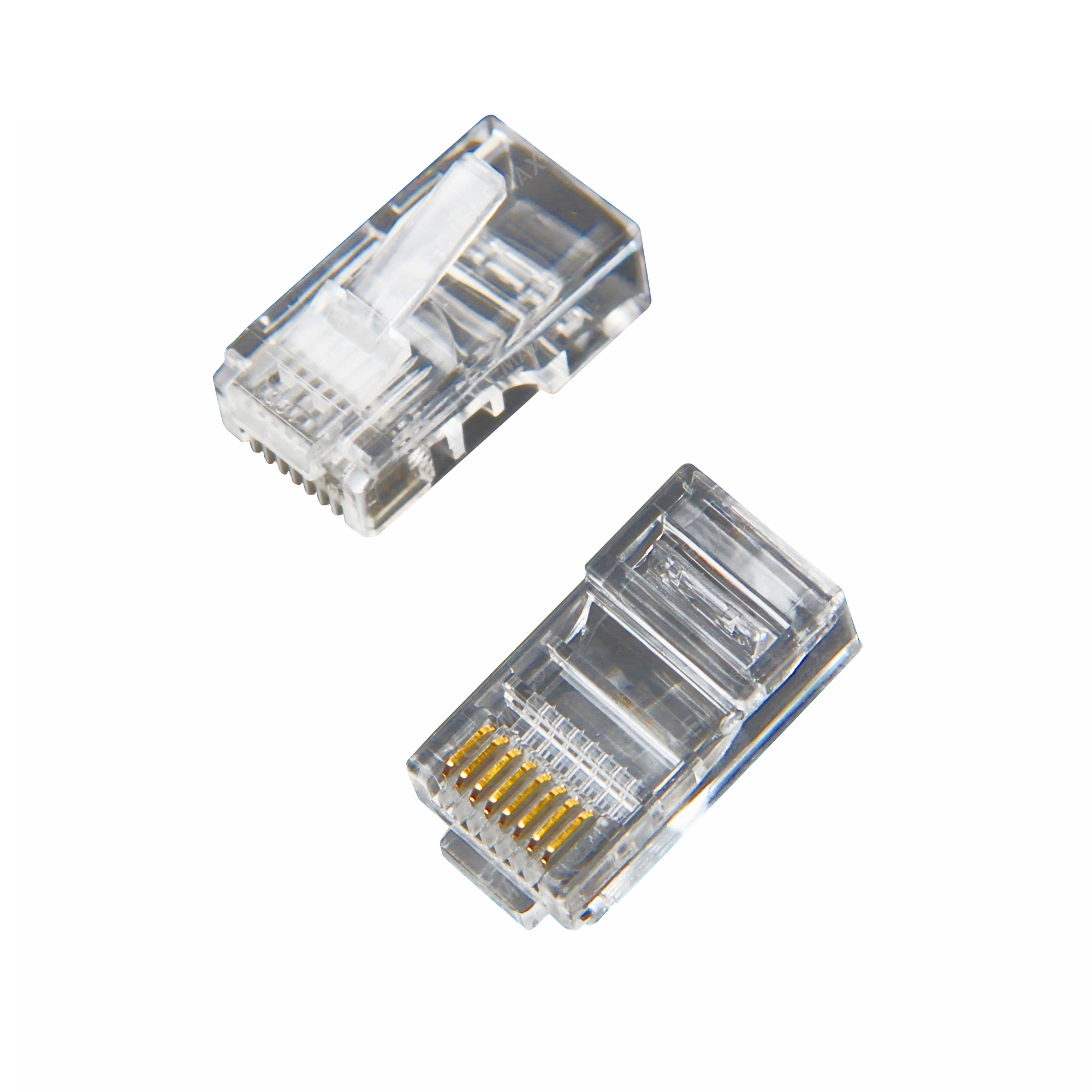 CAT5E UTP RJ45 Plug 8P8C, Golden plating 3/15/30/50u''