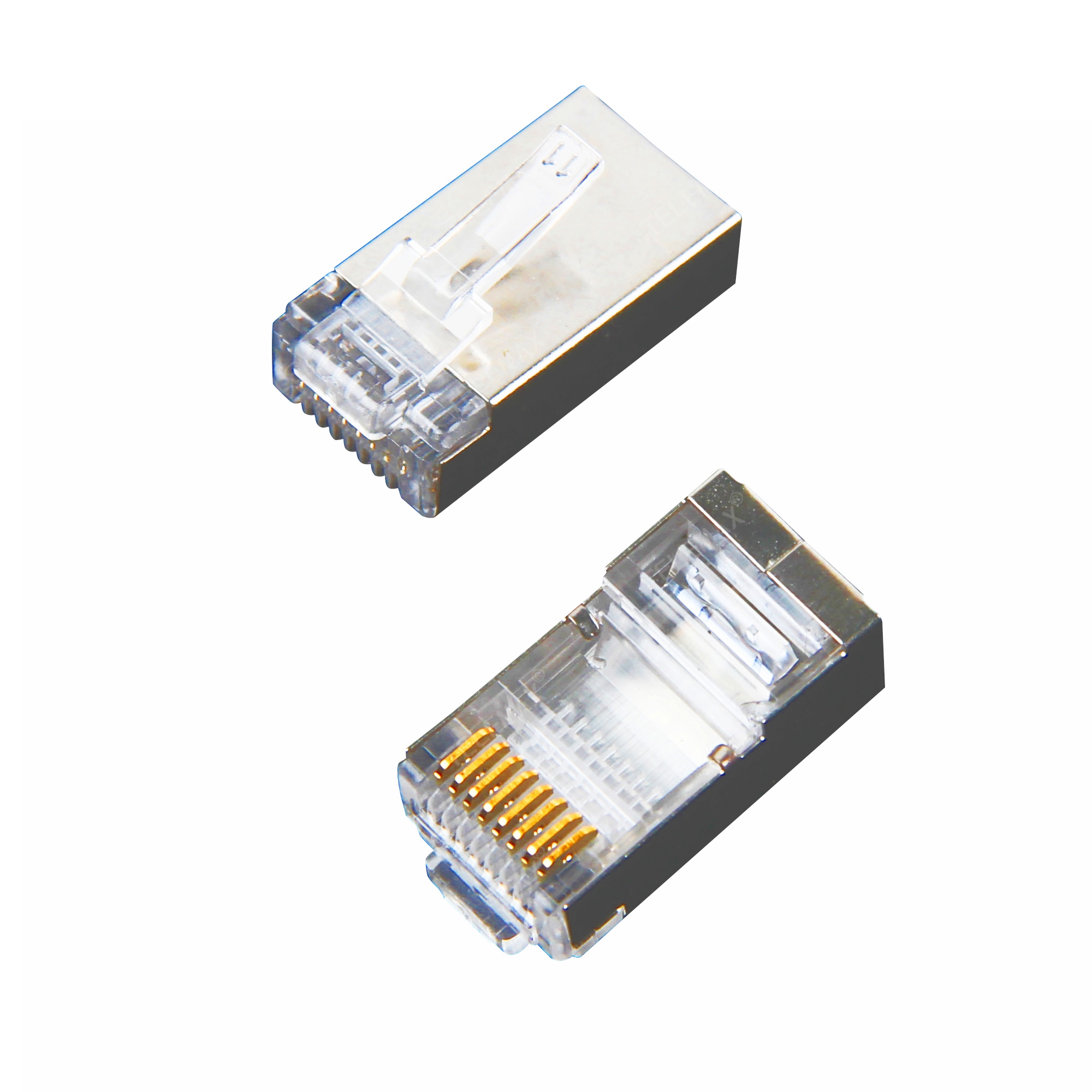 CAT5E FTP RJ45 Plug 8P8C, Golden plating 3/15/30/50u''