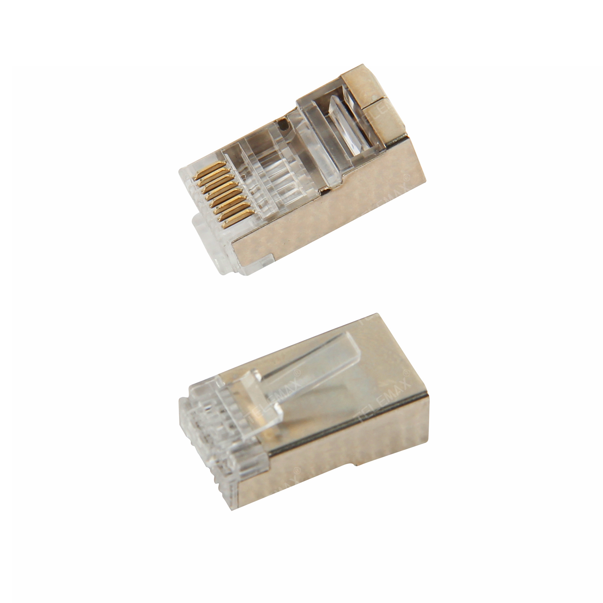 CAT6 FTP RJ45 Plug 8P8C, Golden plating 3/15/30/50u''