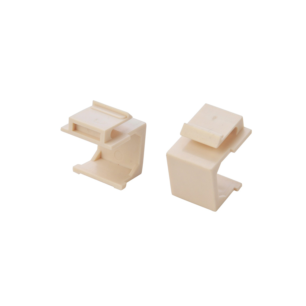 RJ45 Blank Insert White color, RoHS Standard