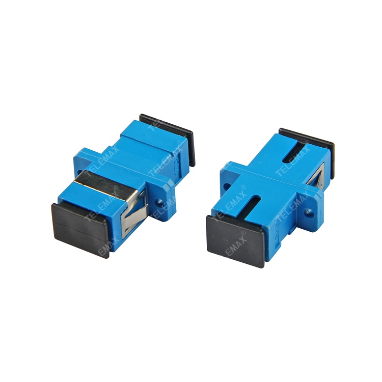 Optical Fiber Adapter SC/PC Single Mode 9/125 Simplex