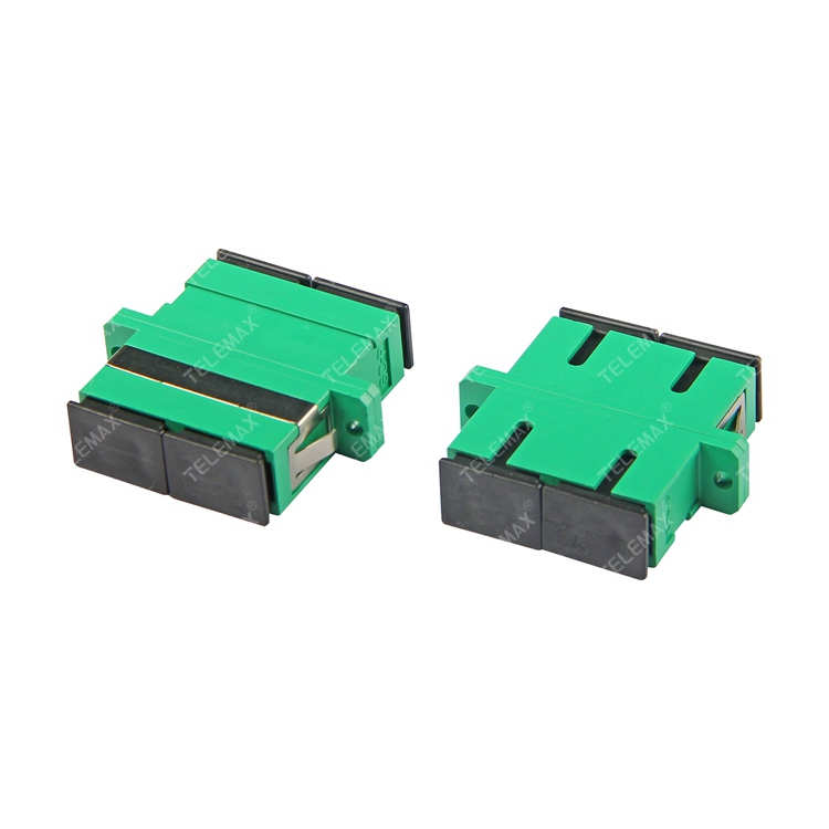 Optical Fiber Adapter SC/APC Single Mode 9/125 Duplex
