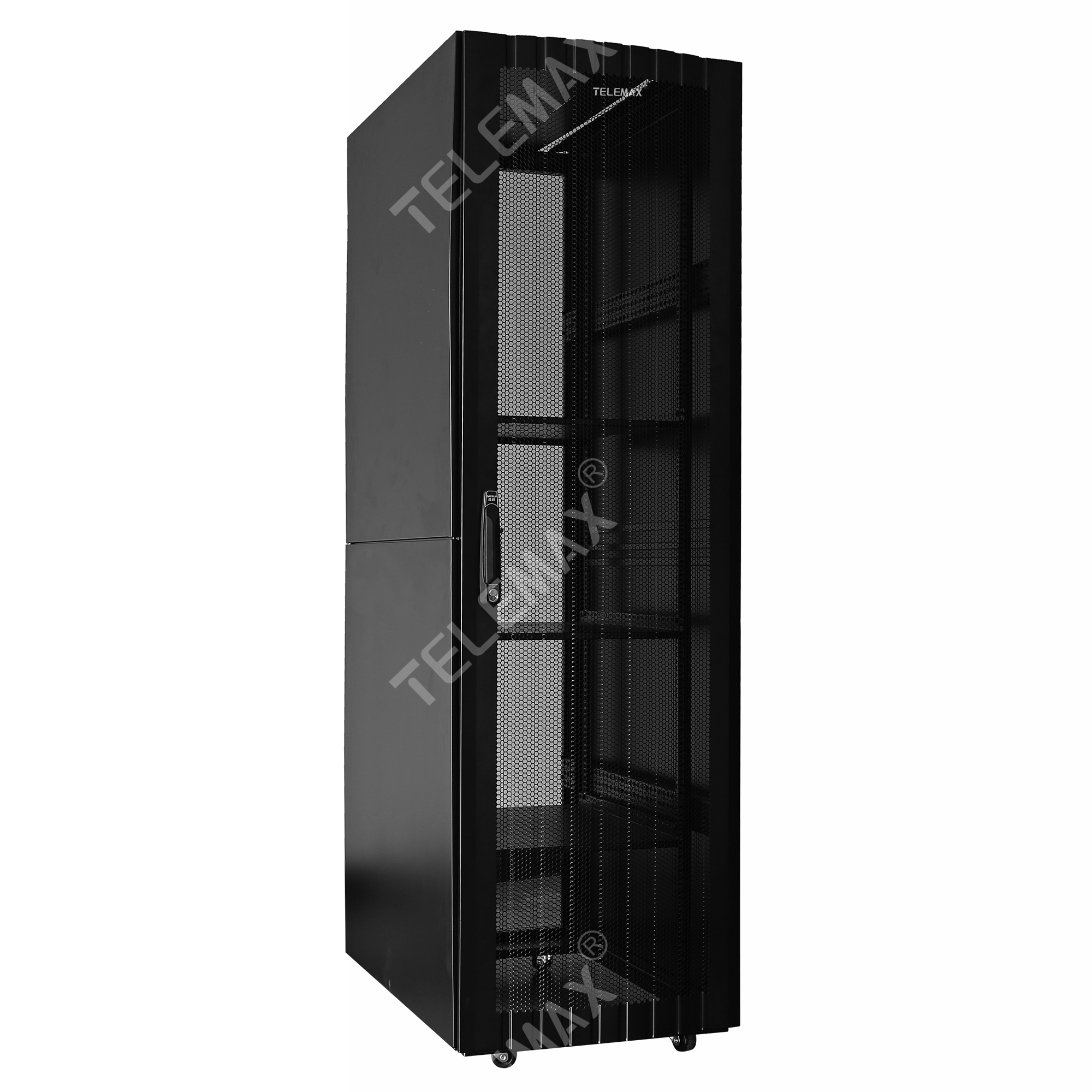 Floor/Standing Network Cabinets 19'' 600mm/800mm/1000mm depth 18U - 47U hexagonal Mesh Door