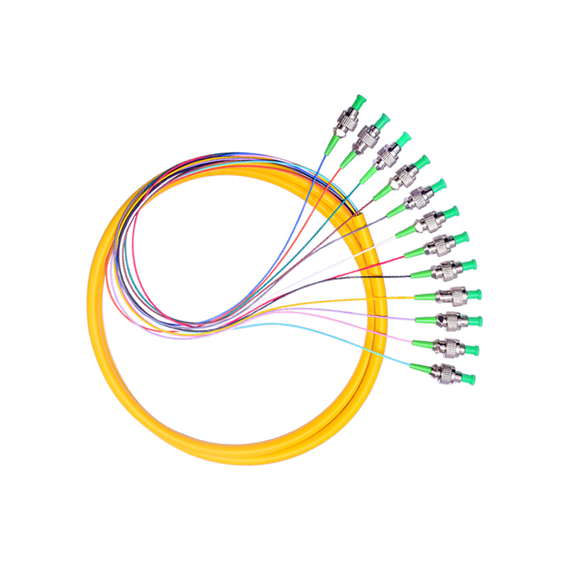 Telemax Fiber Pigtail FC/APC Single Mode 1Meter, OD 0.9mm, 12 colors