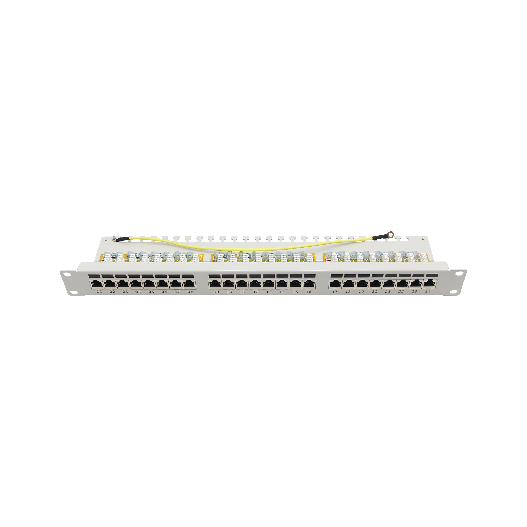 1U 19'' 24Ports Cat 6 FTP PCB Patch Panel drawer Type
