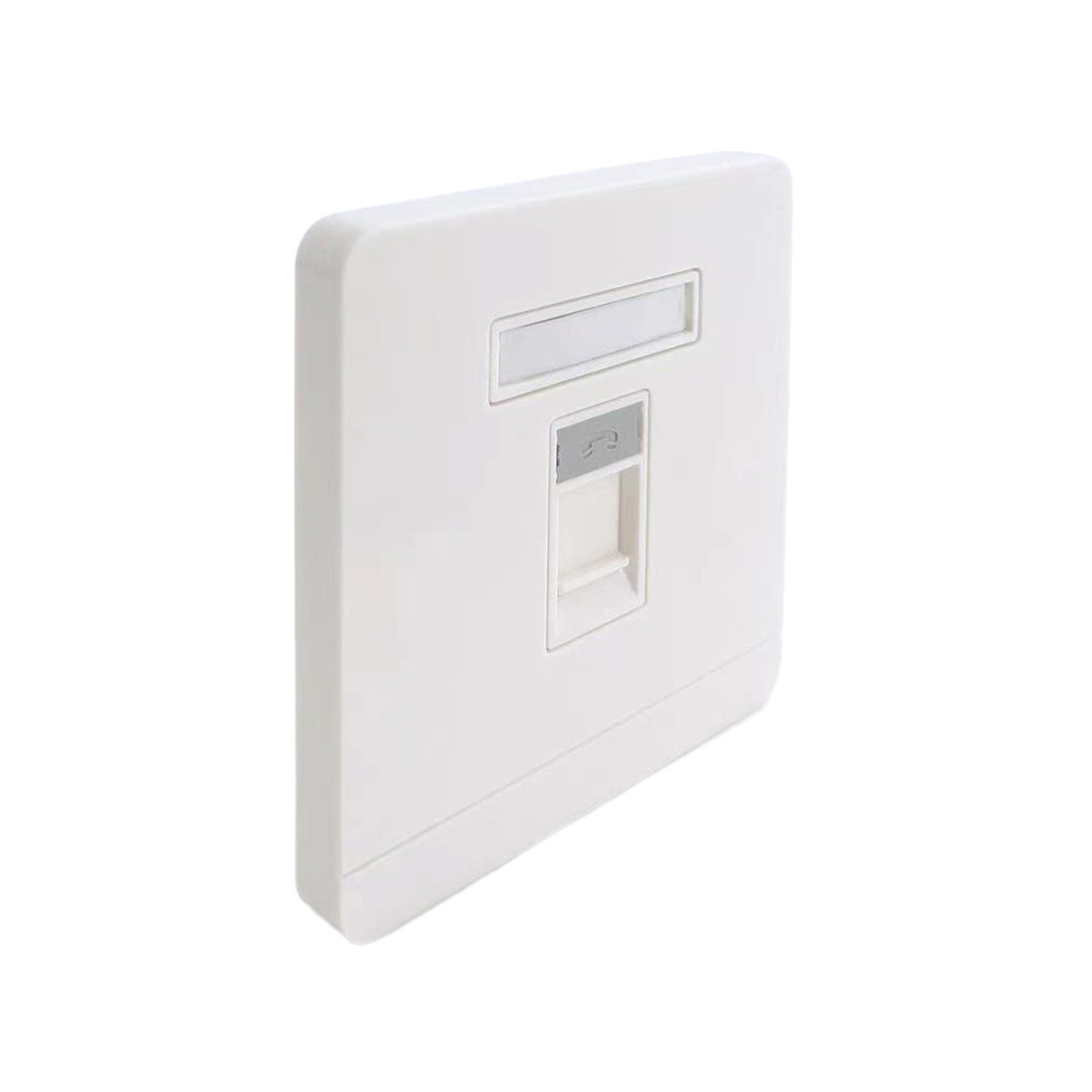 86*86mm Faceplate 1 Port